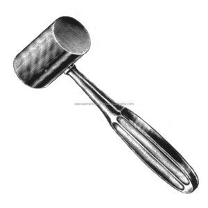 Best Quality WARSAW MEDICAL Kirk Bone Surgery Mallet Hammer Stainless Steel Orthopedic Instruments | sutur kitmedic instrument - Product Image 4