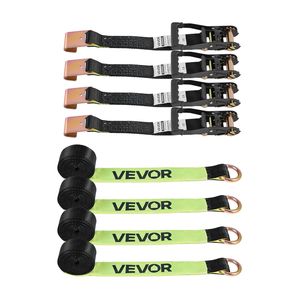 Kit de fixation pour roue de voiture, sangle de fixation pour remorque de type pneu, crochet plat 10009 lbs, résistance à la rupture 3333 lbs, charge de travail - Product Image 1
