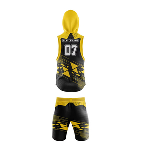 Custom 7v7 Uniform Polyester <b>Athletic</b> Wear OEM Supplier 7v7 Uniform Mesh Panel Sports Jersey Manufacturer Custom 7v7 Uniform - Product Image 5
