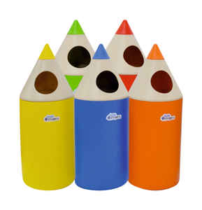 LITTLE FINGERS ถังขยะพลาสติกสำหรับดินสอ รุ่น LF 999B - Product Image 1