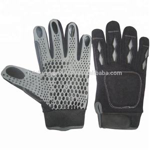 Gant de mécanicien personnalisé en cuir de chèvre Gants du Pakistan Pouce Spandex Dos Barre d'articulation Poignet élastique Gants de sécurité - Product Image 6