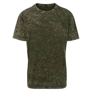 เสื้อยืดแขนสั้นผู้ชายทรงโอเวอร์ไซส์ ผ้าฝ้าย 100% แห้งเร็ว ระบายอากาศดี ล้างสีแบบแอซิดวอช ผ้าหนา รุ่น Force 2 Win สไตล์ลำลอง ดีไซน์โดดเด่น - Product Image 2