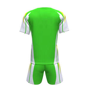ชุดยูนิฟอร์มฟุตบอลคุณภาพสูง AURA รุ่นยอดนิยม พิมพ์ลายแบบ Sublimation แห้งเร็ว ระบายอากาศได้ดี กางเกงขาสั้น โพลีเอสเตอร์ 100% - Product Image 2