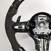 Volant en fibre de carbone forgé amélioré pour BMW F20 F21 F35 F30 F31 F34 F10 F11 F07 F18 F06 F12 F13 F01 F16 E90 E92
