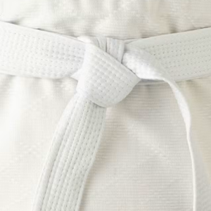 Tenue d'arts martiaux Askar Judi Gi en coton, durable, unisexe, blanche - Product Image 4
