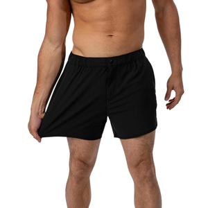 Pantalones Cortos de Verano Holgados con Logotipo Personalizado en la Parte Delantera, Ligeros, de Algodón Transpirable, con Bolsillos y Cierre de Cordón, 180g - Product Image 4