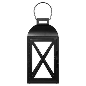 Wholesale Bulk Selling Portable Metal Candle <b>Lantern</b> With Shiny <b>Black</b> Finish Candle <b>Lantern</b> for Outdoor & Home Decor - Product Image 3