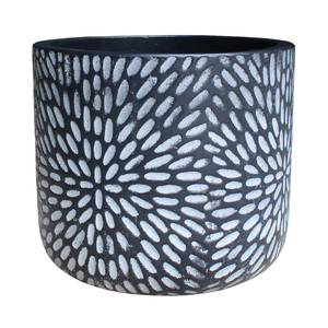 Pot de fleurs en béton léger fabriqué au Vietnam, pour l'extérieur, provenant d'un fabricant vietnamien. - Product Image 2