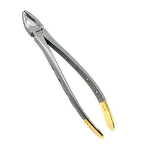 Fig 35 Forceps d'extraction dentaire Instrument chirurgical d'extraction de dents en acier inoxydable pour molaires supérieures OEM disponible - Product Image 1