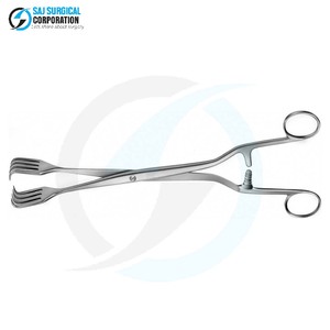 Pinzas Tenaculum Pratt Manuales de Acero Inoxidable de Grado Médico, Instrumento de Clase II con Certificación CE para Manipulación Cervical Precisa - Product Image 6