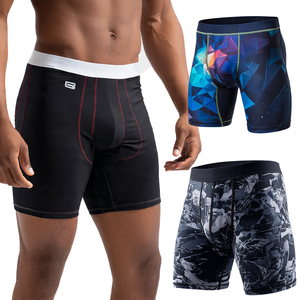 Pantalones Cortos de Compresión Sublimados para Hombre, Ropa Deportiva para Correr, Leggings Deportivos, Ropa Interior de Compresión para Entrenamiento - Product Image 1
