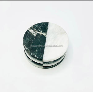 Juego de posavasos de piedra de diseño de lujo hechos a mano, alfombrillas de piedra de acabado suave para Interior de cocina - Product Image 3