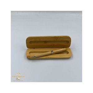 Bamboo Ballpoint <b>Pen</b> Laser Engraved Logo Promotional Office Supply Black Ink 1.0mm Eco Friendly Wooden <b>Pen</b> Custom Branding - Product Image 5