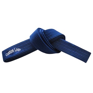 Cinturones de karate de alta calidad para hombre, bordado personalizado, todos los tamaños, de color, taekwondo, judo - Product Image 1