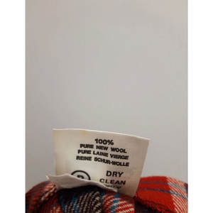 ชุดสจ๊วตสีแดง/น้ำเงินสำหรับผู้หญิงกระโปรงยาวลายตารางลายตาราง - Product Image 5