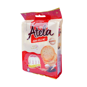 Bolsita de sabor dulce de 228G de galletas crujientes de sésamo negro - Product Image 4