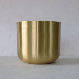 Luxury Custom Brass <b>Candle</b> Jars for <b>Candle</b> Making Gold Copper Containers Vessel for Home Decoration and <b>Candle</b> - Product Image 2