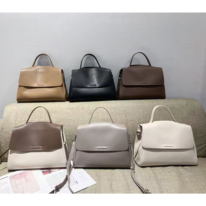 Sacs fourre-tout en cuir véritable pour femmes, haute qualité, fermeture éclair ouverte, sac à main tendance - Product Image 4