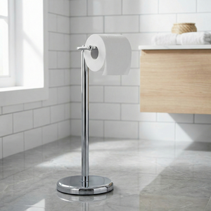 MIT Modern Household Storage Furniture DIY OEM Wholesale Metal Cup and Bathroom Roll Brush Holder for <b>Shopee</b>/Ebay Taiwan - Product Image 2