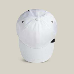 Gorra de Béisbol Blanca de Diseño Personalizado, 6 Paneles, Algodón, Logotipo Bordado, Gorra Casual Ajustada para Adultos Unisex, Cuatro Estaciones - Product Image 3