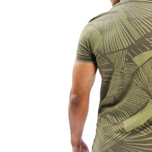 Polo de verano para hombre, de manga corta, con solapa, estilo casual de negocios, de jersey elástico y transpirable. - Product Image 5