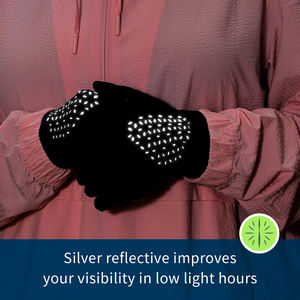 ถุงมือวิ่งแบบเต็มนิ้วคุณภาพสูง ปรับแต่งได้เต็มที่ สำหรับกีฬากลางแจ้ง รองรับข้อมือ ออกกำลังกาย ป้องกันการลื่น ถุงมือขี่จักรยาน - Product Image 6