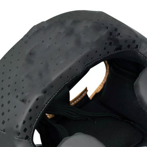 Protector de Cabeza de Boxeo MMA Unisex de Piel de Vacuno Transpirable de Primera Calidad, Protección Profesional, Marca Internacional Dumela, Cierre de Gancho y Bucle - Product Image 4