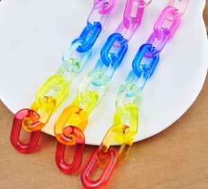 Decorative Epoxy Resin <b>Chain</b> Link Hanging Ornament for Living Room Decor at <b>Cheap</b> Price - Product Image 1