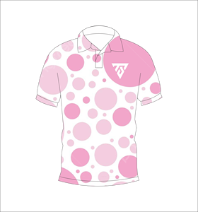 Polo Beige con Estampado Floral Rojo, Diseño Floral Completo, Transpirable, Casual de Verano, Polo Sublimado - Product Image 1