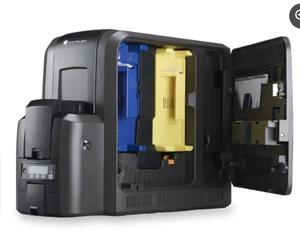 Imprimante de cartes plastiques Datacard CR805 à transfert inverse, double face, interface USB, garantie 3 ans, en stock - Product Image 2