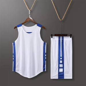 Ensemble de maillots de basket-ball réversibles personnalisés en gros, dernier design sublimé, uniforme de basket-ball pas cher - Product Image 4