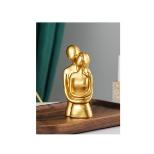 Sculpture métallique moderne, statue de design spécial, collection d'arts, statue en métal et aluminium - Product Image 3