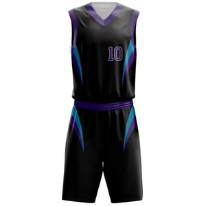 Custom Your Own Design And Colors Basketball Uniform Set Full Sublimation Basketball Uniforms With High Quality <b>Material</b> - Product Image 5