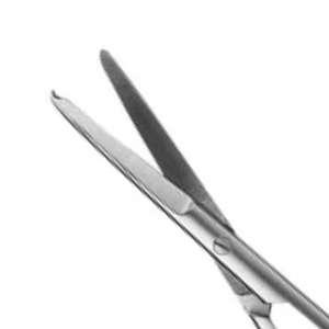 กรรไกรตัดไหมเย็บแผลสแตนเลสสตีล Spencer Stitch Scissor Fine Straight ขนาด 11.5 ซม. สำหรับงานผ่าตัดทางทันตกรรม ใช้ซ้ำได้ แม่นยำสูง - Product Image 3