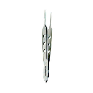 8,5 Cm Bishop Harman Iris Fórceps 3,25 Pulgadas 0,8 Mm Puntas dentadas 1X2 Dientes Laboratorio médico Instrumento médico - Product Image 1