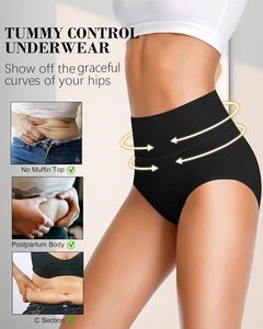 Custom Women's Solid Everyday Cotton Spandex Seamless High-Waist Breathable Eco-Friendly Quick Dry <b>Stretch</b> Bow <b>Machine</b>-Washable - Product Image 3