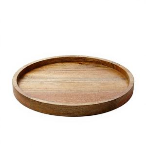 Plateau de service décoratif pour bureau, café et thé, finition brossée, qualité domestique, écologique, durable, bonne qualité - Product Image 4