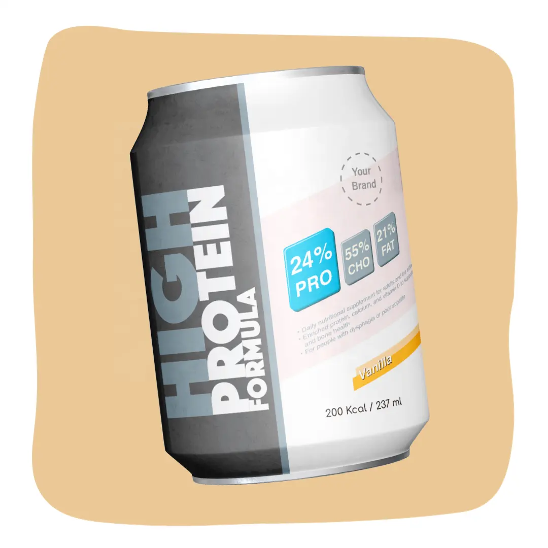 High Protein Drink with calcium and vitamin D Private Label