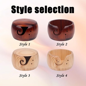 Wooden <b>Yarn</b> Bowls High Quality - Product Image 2