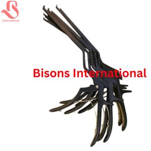 BISONS Juego de 6 Piezas de Rongeurs Espinales Manuales de Acero Inoxidable Tipo Bayoneta Kerrison, Herramientas Quirúrgicas Ortopédicas Alemanas al por Mayor - Product Image 4