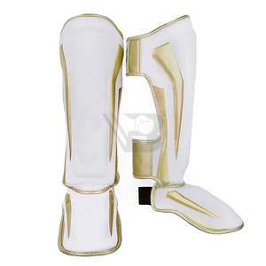 Protector de Espinillas Cómodo de Poliéster, Neopreno y EVA para Artes Marciales, Muay Thai, MMA y Boxeo, Ecológico y Personalizable - Product Image 1