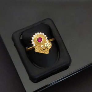 Bague élégante et luxueuse plaquée or rose et blanc avec pierre autrichienne, accessoire chic et tendance de Jewelemarket - Product Image 1