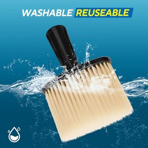 Spazzole Morbide per Lavaggio Auto, Pulizia Interni, Cruscotto, Pelle, Portachiavi, Spazzola per Spolverare Interni Auto - Product Image 4