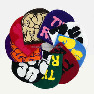 Gorros de Invierno Personalizados Unisex 2025, Diseño Jacquard con Logotipo Impreso, Alta Calidad, Secado Rápido, Transpirables para Adultos, Playa - Product Image 5