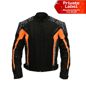 Chaqueta de Cordura Textil Impermeable con Protección Certificada CE, Equipo de Motociclismo de Alta Visibilidad, Chaqueta de Cordura Reflectante de Alta Resistencia - Product Image 1