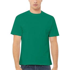 Camiseta Extra Grande para Hombre OEMODM 100% Algodón, Impresión de Logotipo Personalizado, Transpirable, Ligera, de Alta Calidad, Camisetas para Hombre con Serigrafía - Product Image 1