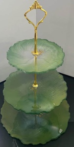 Resin Cake <b>Stand</b> with Metal Base Premium Dessert Serving <b>Stand</b> - Product Image 6