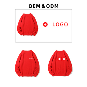 Sudadera Unisex de Cuello Redondo, 100% Algodón Orgánico, Tejido de Punto, Corte Regular, Color Sólido, Logotipo Personalizado, Impresión Frontal, Servicio OEM - Product Image 4