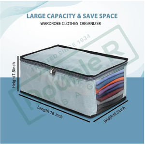 Caja organizadora plegable para camisas, para hombres y mujeres, organizador de ropa para armario, para camisetas, jeans y camisas - Product Image 5