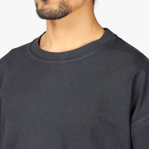 T-shirts pour hommes personnalisés, coupe ajustée, manches courtes, 300 g/m², double couche, motif dessin animé Y2K, effet délavé à l'acide - Product Image 6